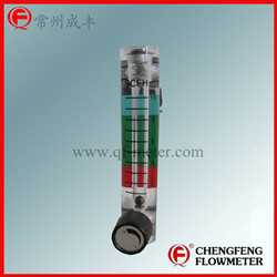 LZB-6M/MT O2 Oxygen flowmeter panel acylic rotameter [CHENGFENG FLOWMETER] good cost performance  easy installation